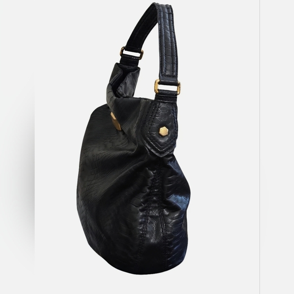 MARC by Marc Jacobs Sneaky Snake Hillier Hobo (Black) EXCELLENT CONDITION - Picture 9 of 10